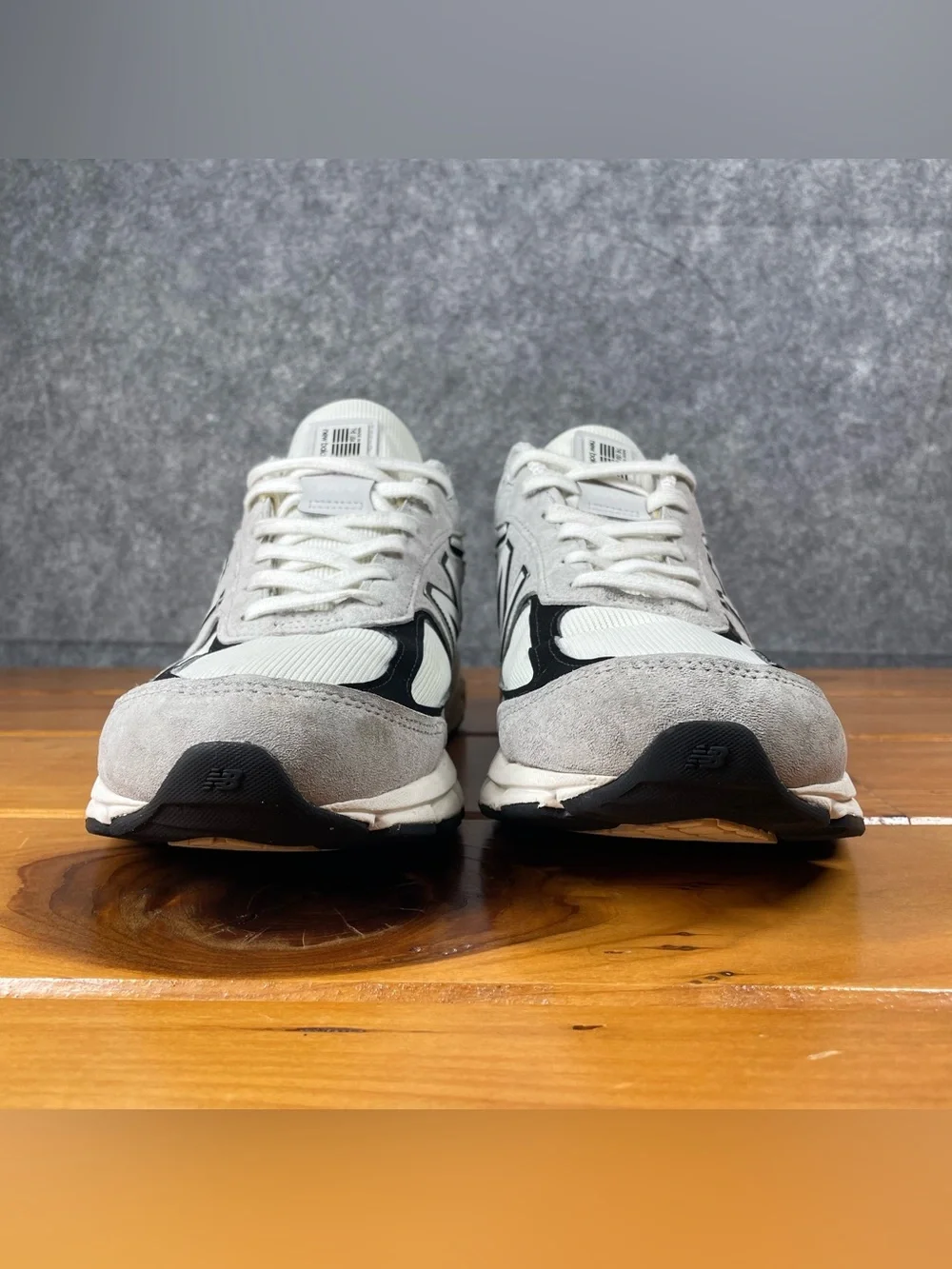 New Balance 990v4 Mens 11.5 Made in USA Grey Black Cream Teddy Santis U990TG4